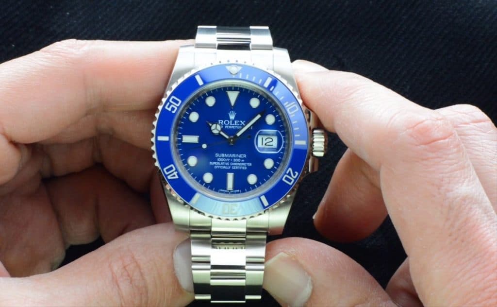 Rolex 100th Anniversary Submariner 116619 Fake watch