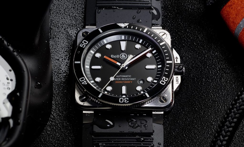 Bell & Ross replica BR 03-92 Diver Black Matte watch