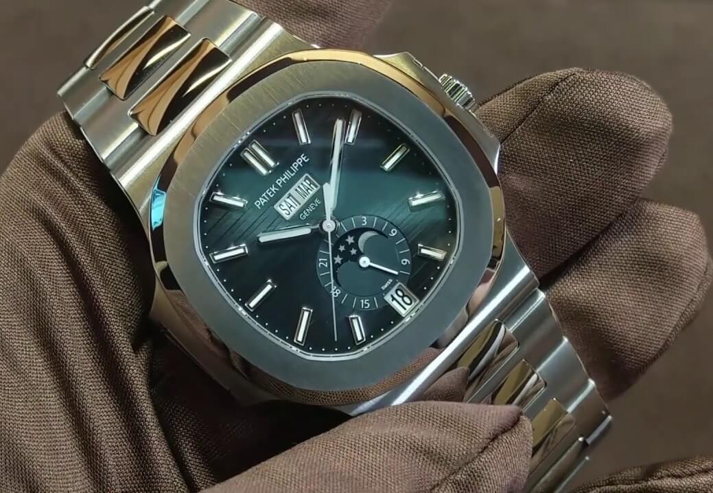 the beat replica Patek Philippe Nautilus 5726-1A watch